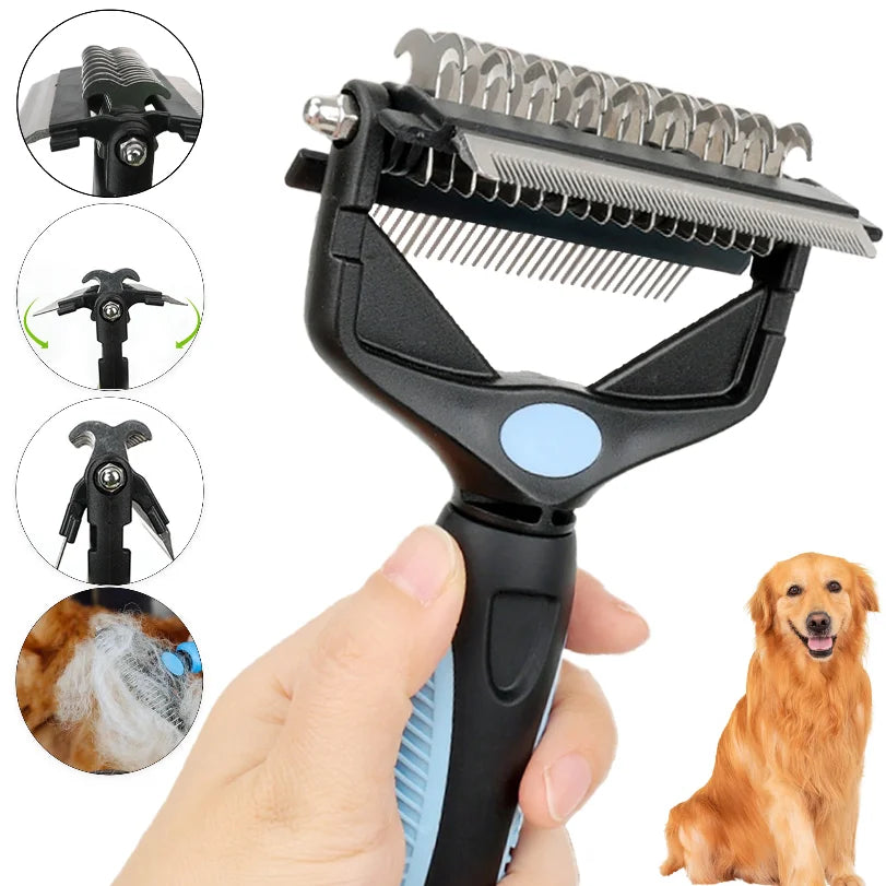 FurEase Deluxe Pet Grooming Brush