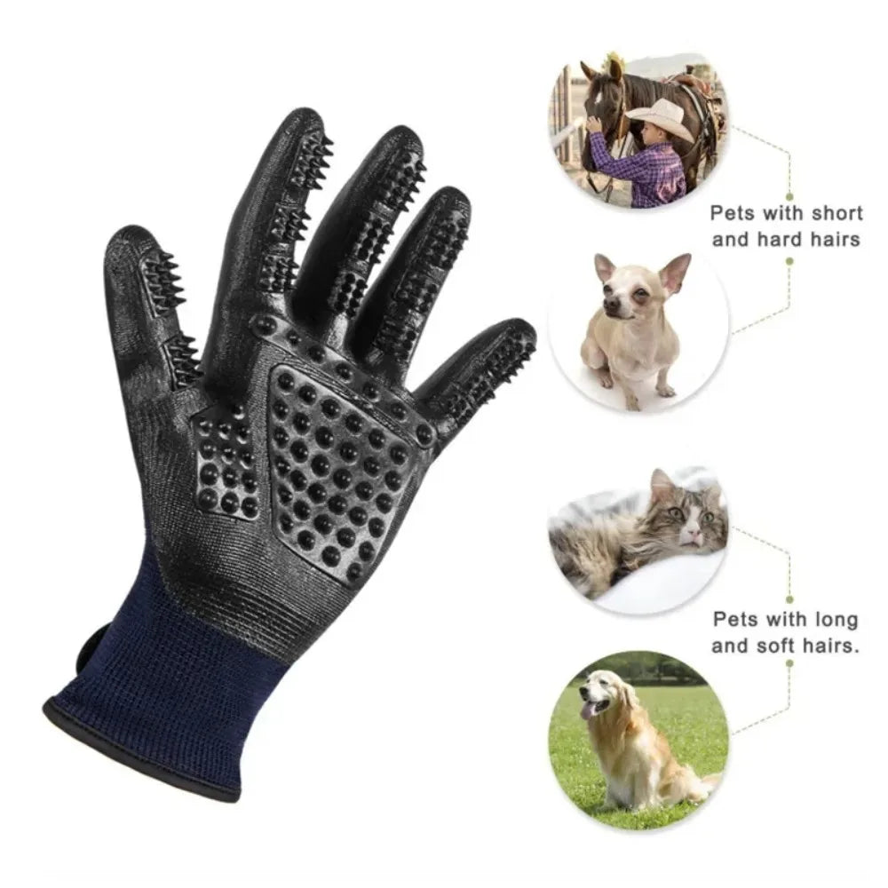 Tough Pet Grooming Gloves