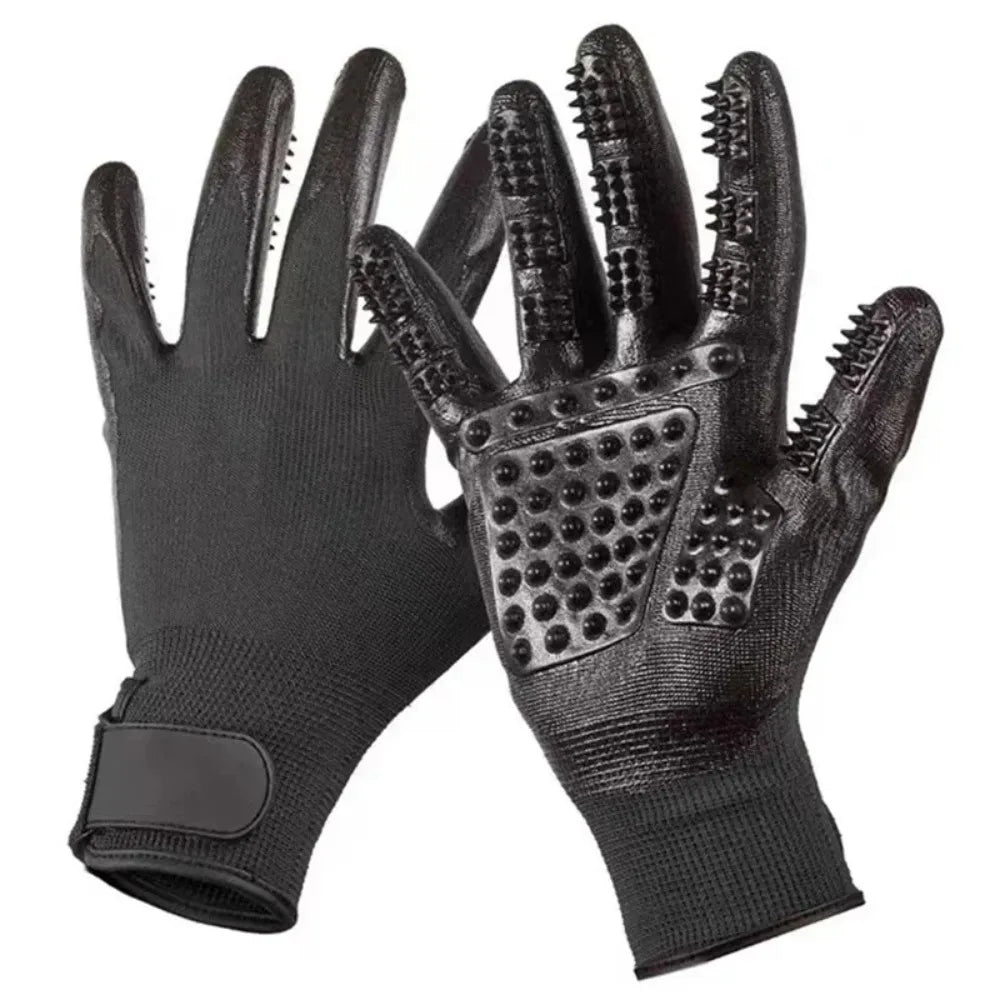Tough Pet Grooming Gloves