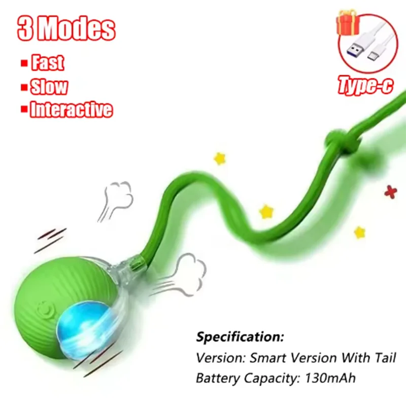 WhirlPlay Smart Interactive Pet Ball