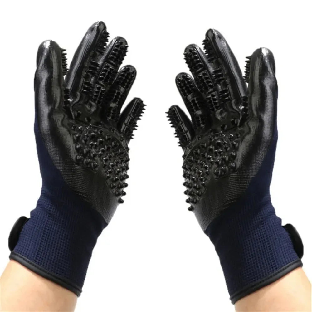 Tough Pet Grooming Gloves